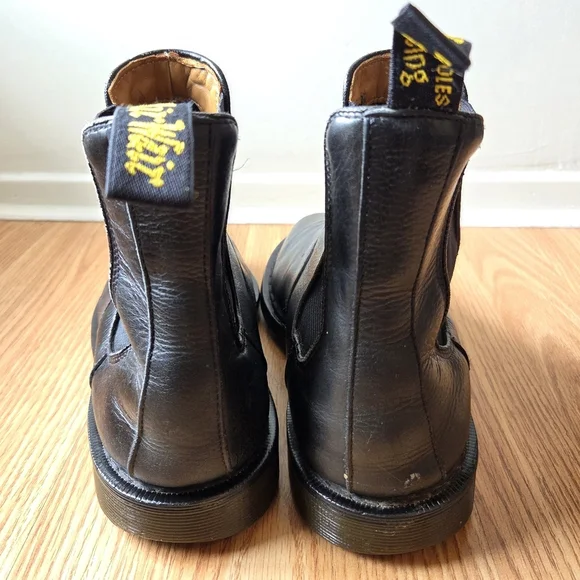Dr. Martens Men's Victor New Nova Black Boho Chelsea Casual Ankle Boots Size 10 - Picture 12 of 16